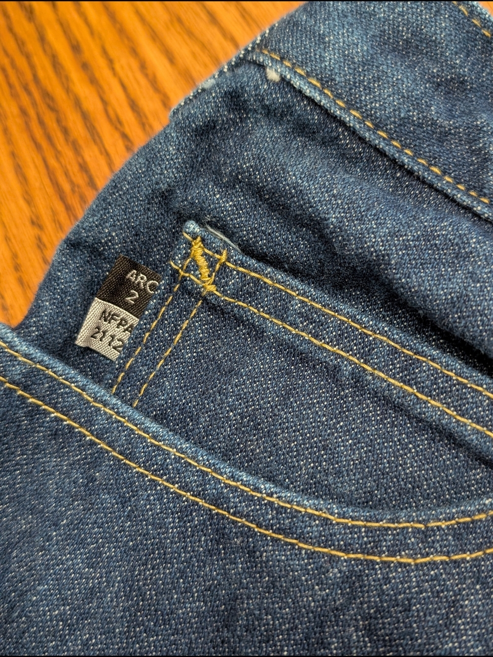Carhartt FR Flame Resistant Jeans Men's 32x34 CAT 2 NFPA 2112 Dark Wash Workwear - Picture 6 of 16